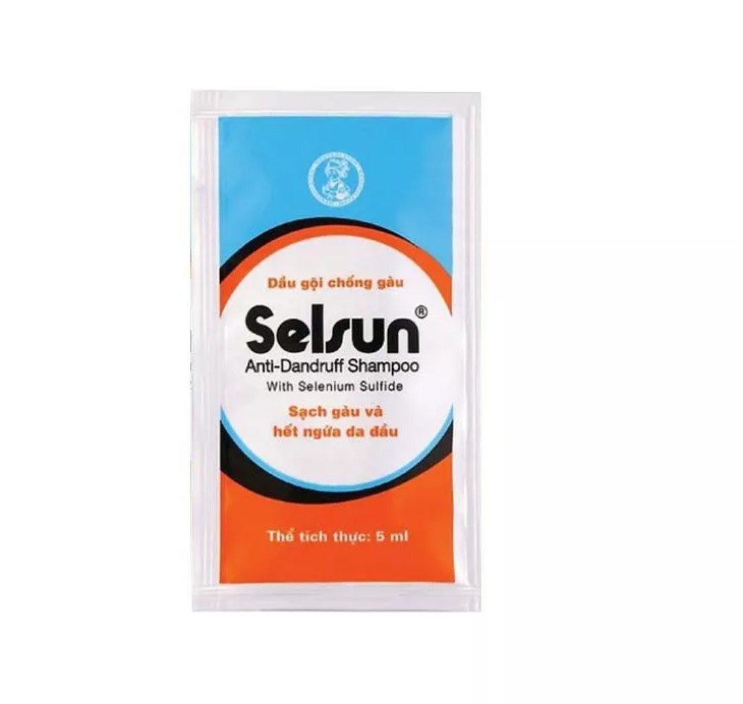Dầu gội chống gàu Selsun gói 5ml (1 dây 10 gói)