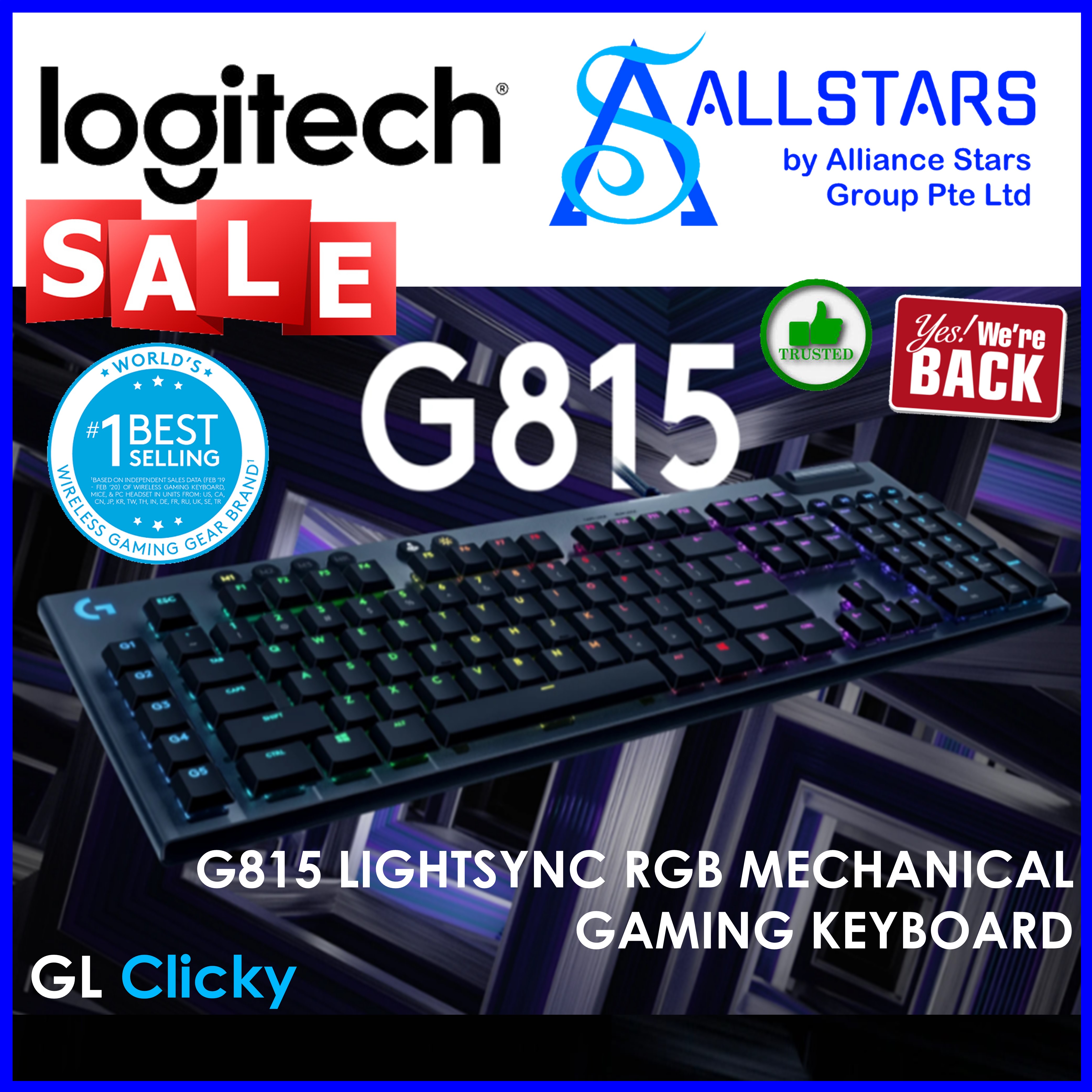 logitech g815 mechanical keyboard