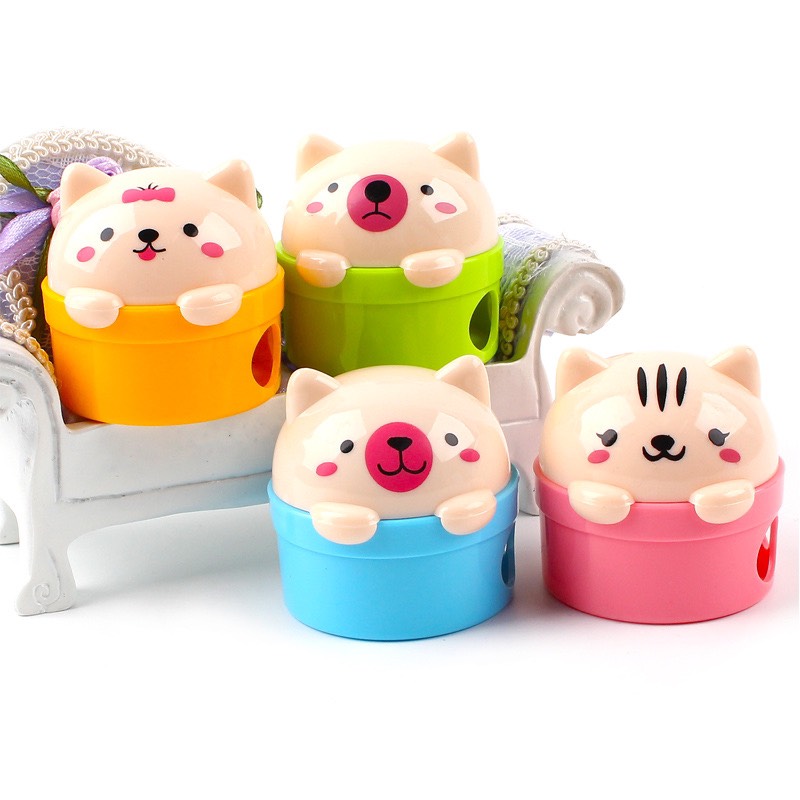 Gọt chuốt bút chì hình động vật đáng yêu