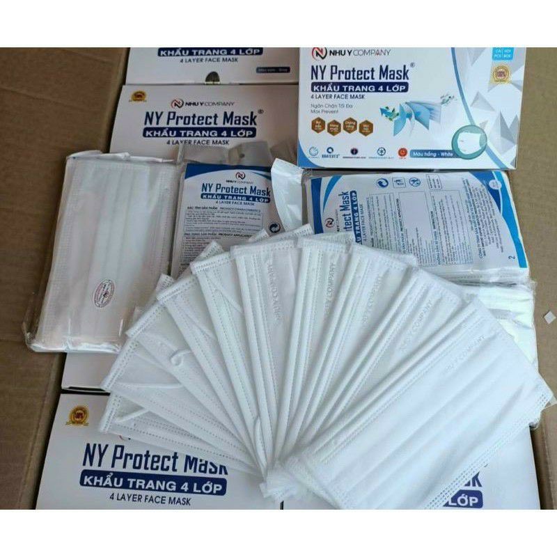 Khẩu Trang NY 4 Lớp Kháng Khuẩn