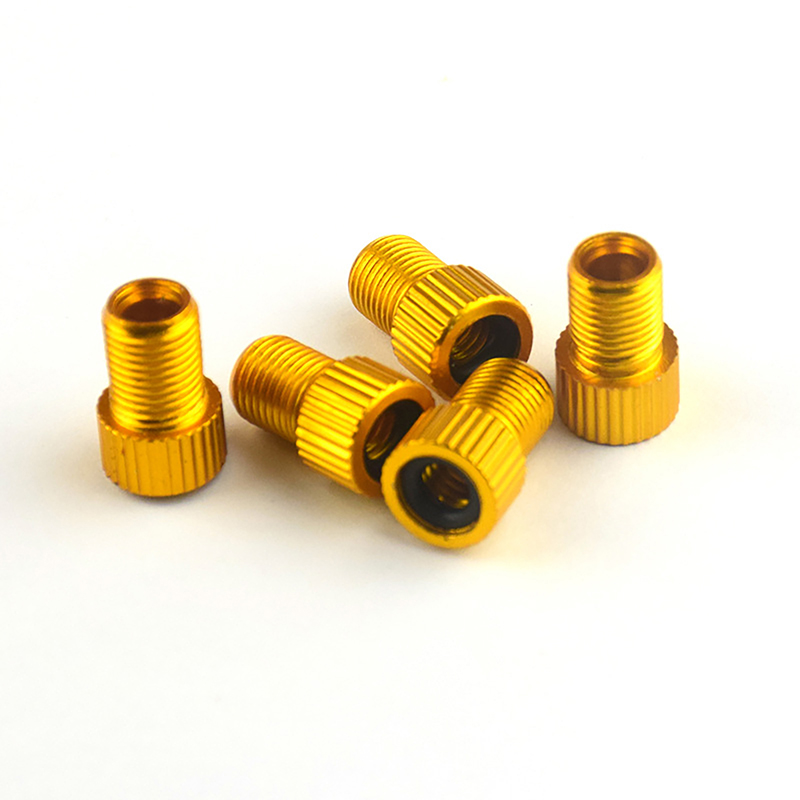 6PCS Presta Valve Adaptors, Convert Presta To Schrader Adapter For Bike - View #4