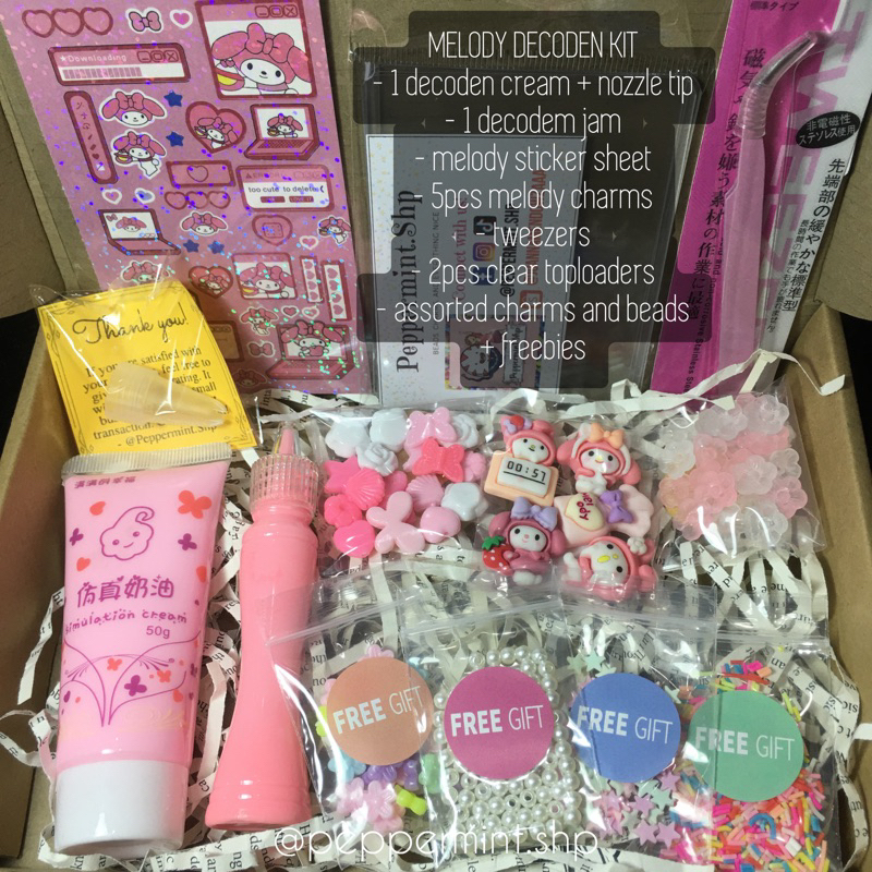 Pink DIY Decoden Kit – Kitwaii