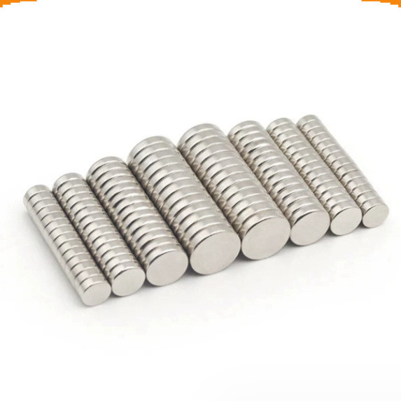 Nam châm đất hiếm tròn không lỗ siêu hút ||