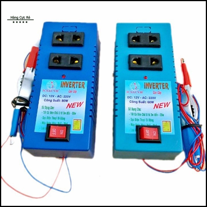 Thiết Bị Biến Điện 12v Ra 220v 60w
