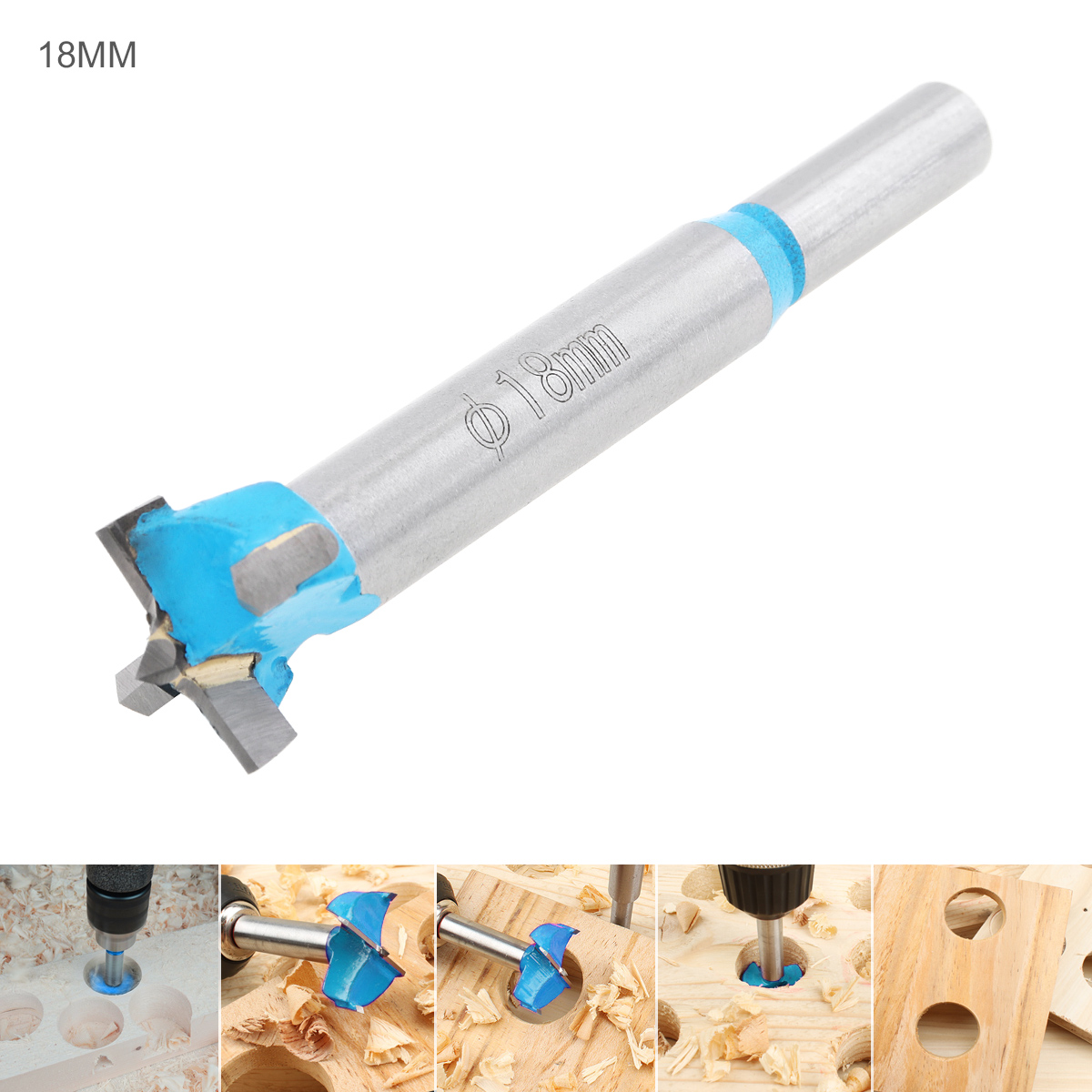 18mm Carbide Alloy Drill Bits Hole Saw Wood Cutter Woodworking Tool for Wooden Products Perforation Woodworking