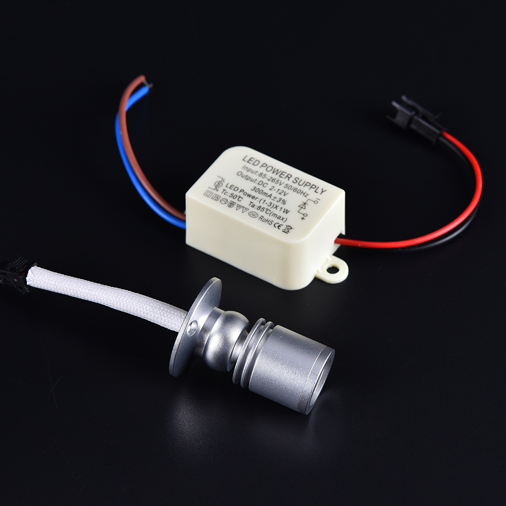 [PGB] 1 Wát Mini spotlight Led Trần Đèn recessed Downlight Tủ chiếu sáng