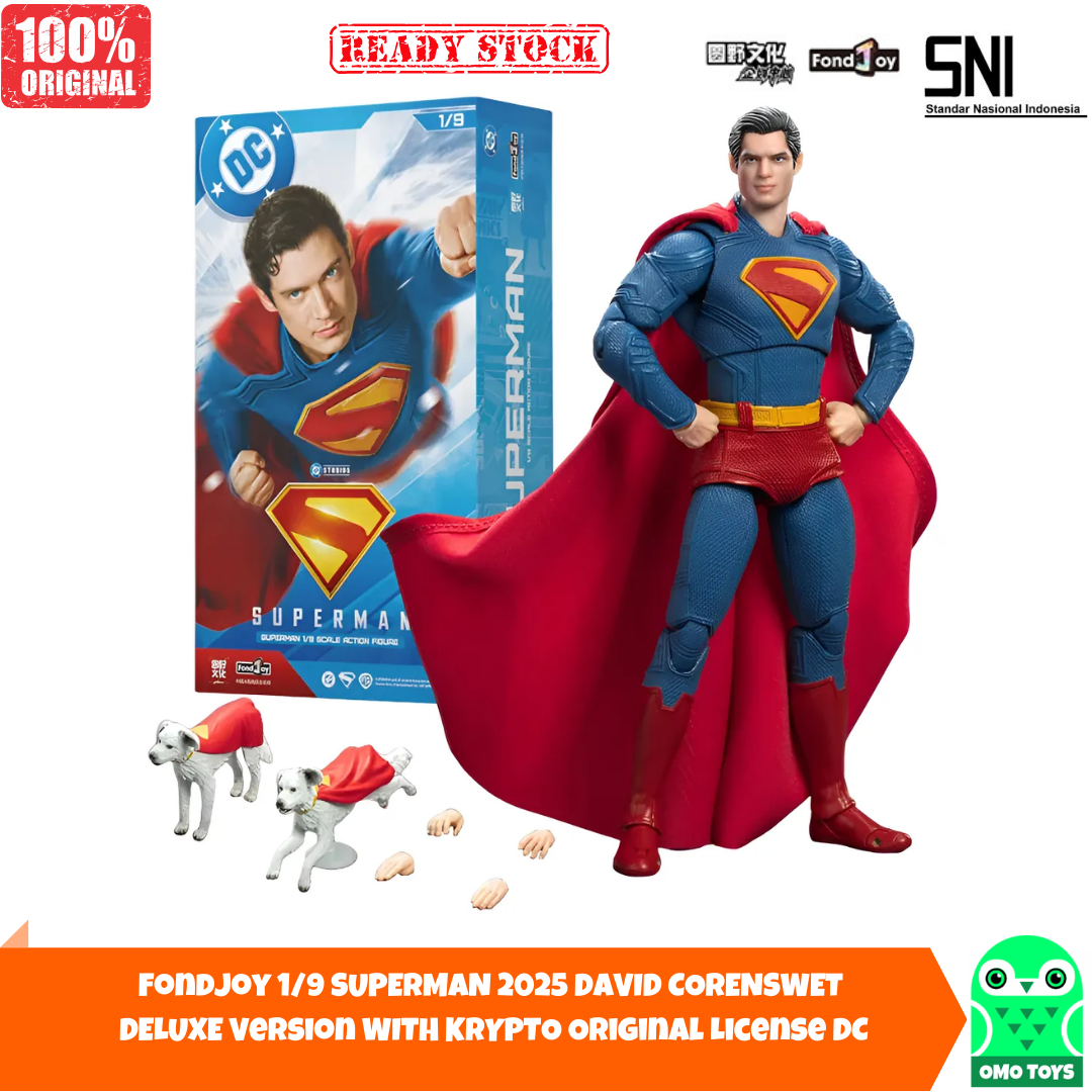 Fondjoy 1/9 Superman 2025 David Corenswet Deluxe Version With