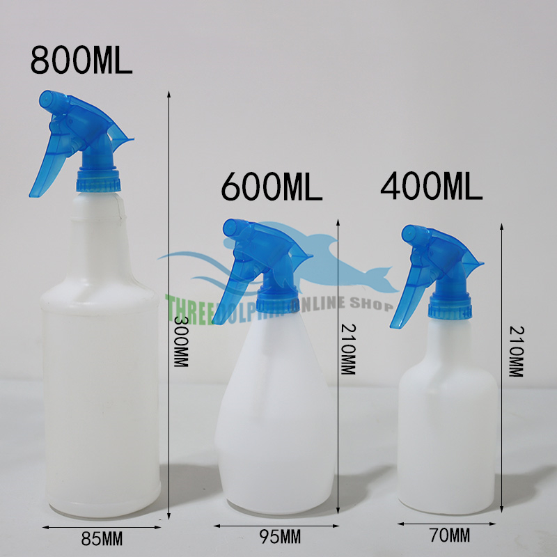 500ml Multi-Purpose Leak Proof Plastic Empty Spray Bottles Heavy Duty  Chemical Resistant manual
