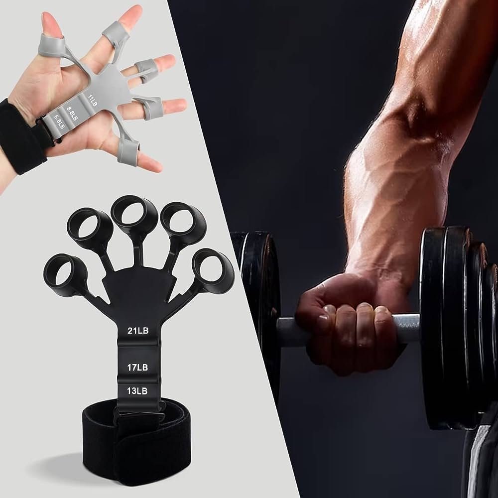 6 Level Finger Gripper Patients Hand Strengthener Finger Flexion And Extension Training Sunlight Mall. 