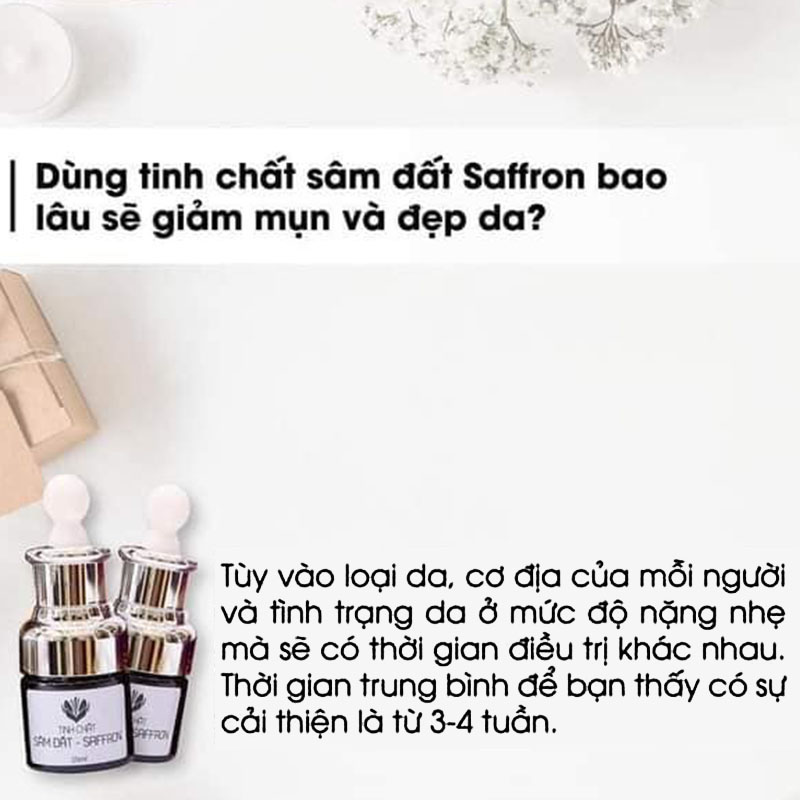 Tinh Chất Dưỡng Da Saffron Dr Cell, Dưỡng Da, Sạch Mụn