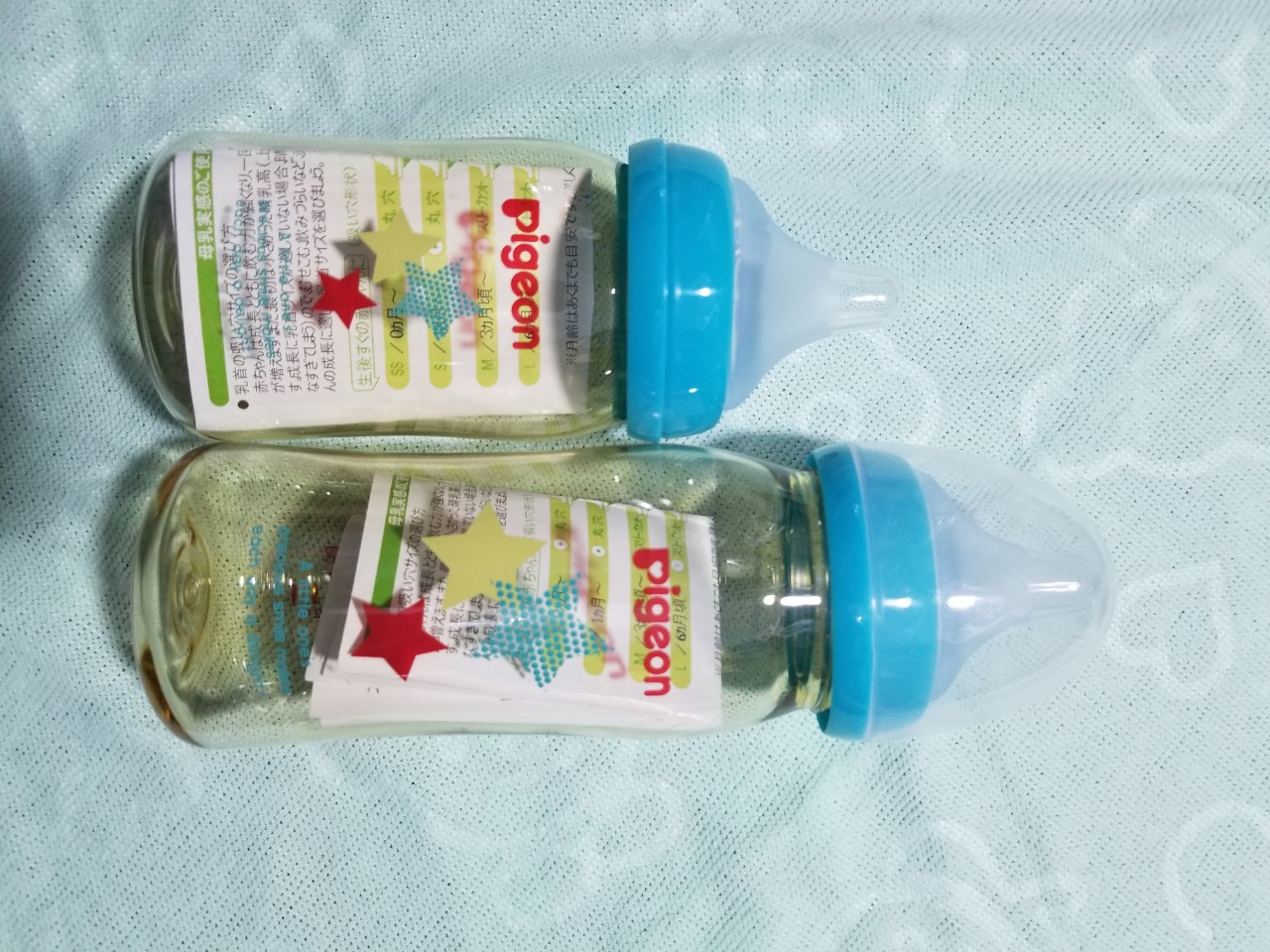 Bình sữa cổ rộng PIGEON 160ml (có đổi núm size M, L, LL)