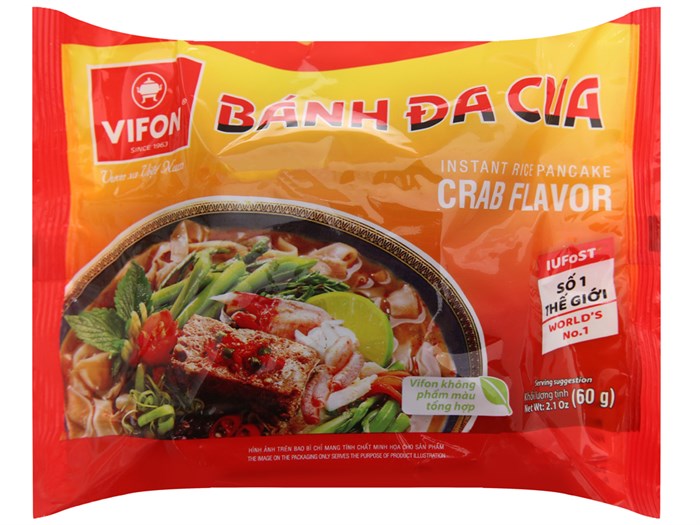 BÁNH ĐA CUA VIFON 60G