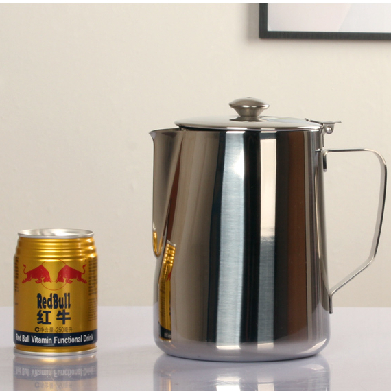 Ca đánh sữa inox 304 có nắp 1 lít ,2 lít.