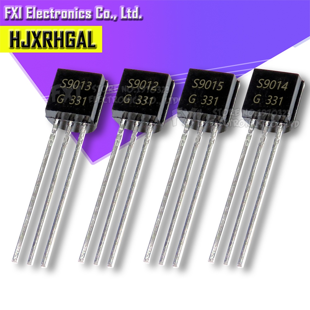 100pcs ss8550 8550 to-92 to92 triode transistor s9012 s9013 s9014 s9015 s9018 ss8050 tl431 integrated circuit