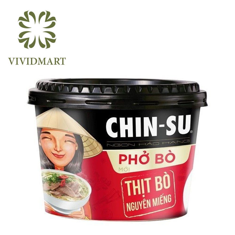 [Tô lẻ] TÔ CHINSU CÓ THỊT 5 VỊ: PHỞ BÒ, HỦ TIẾU NAM VANG, BÁNH ĐA CUA, HỦ TIẾU BÒ KHO, MIẾN GÀ HẦM MĂNG –TÔ145GR- MASAN