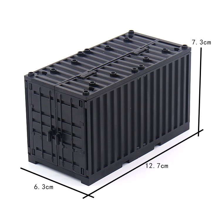 phụ kiện đồ chơi lắp ráp thùng Container thùng chở hàng