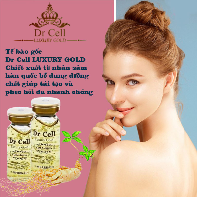 Serum Phục Hồi Da, Tế Bào Gốc Dr Cell, Chai 5ml