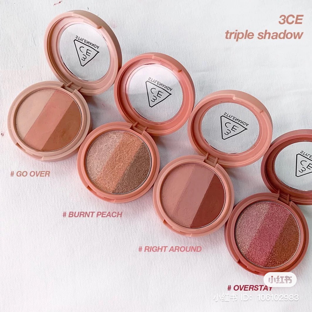 Phấn mắt 3 màu 3CE Triple Shadow 3.6g