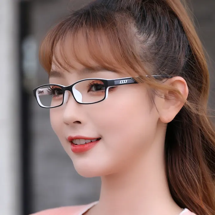 With high myopia glasses 1.74 ultrathin resin sheet 1000 degrees 1100