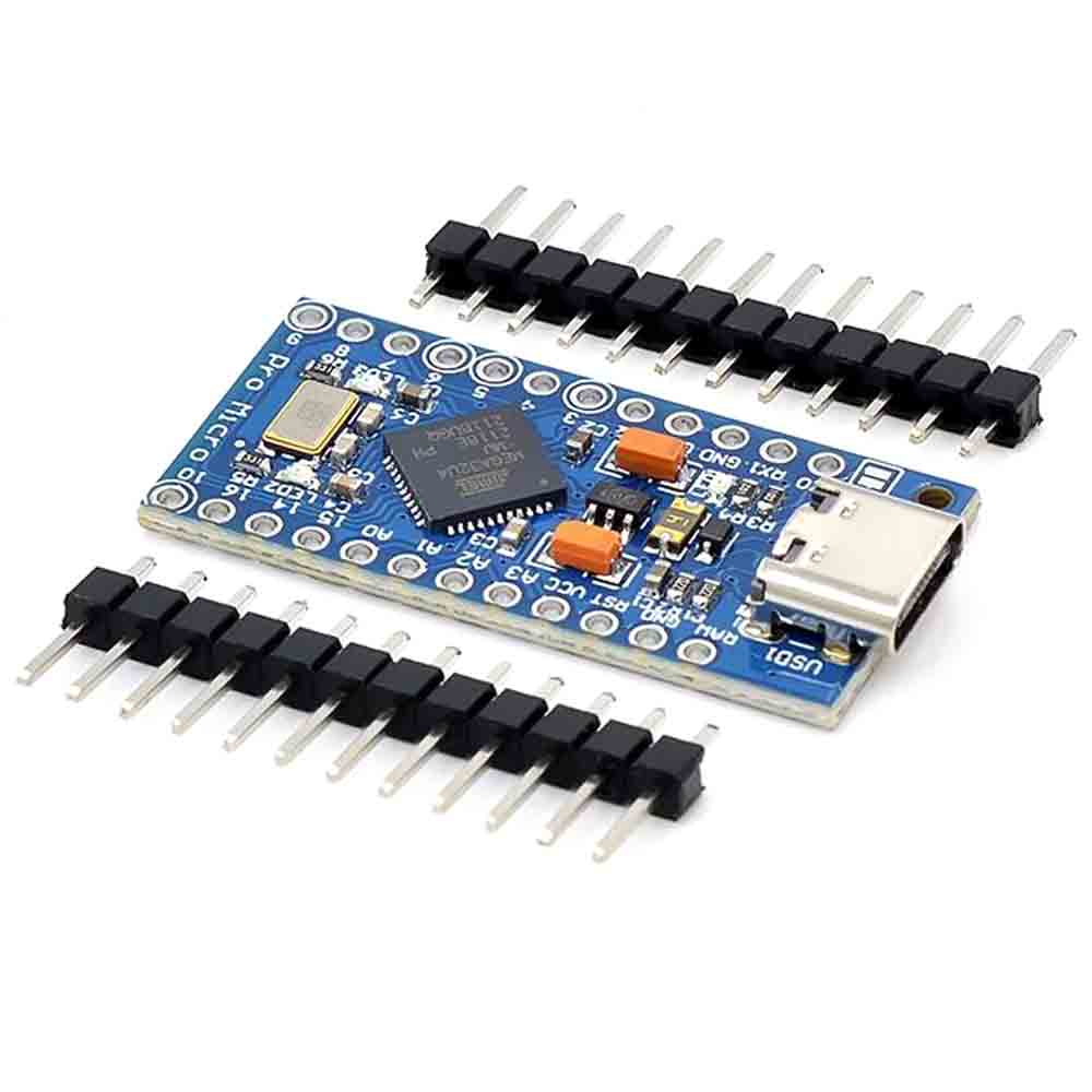 Mini/Type-C/Micro USB Pro Micro atmega32u4 5V/16Mhz module với Bộ nạp khởi động cho Arduino với 2 hàng đầu pin cho Arduino