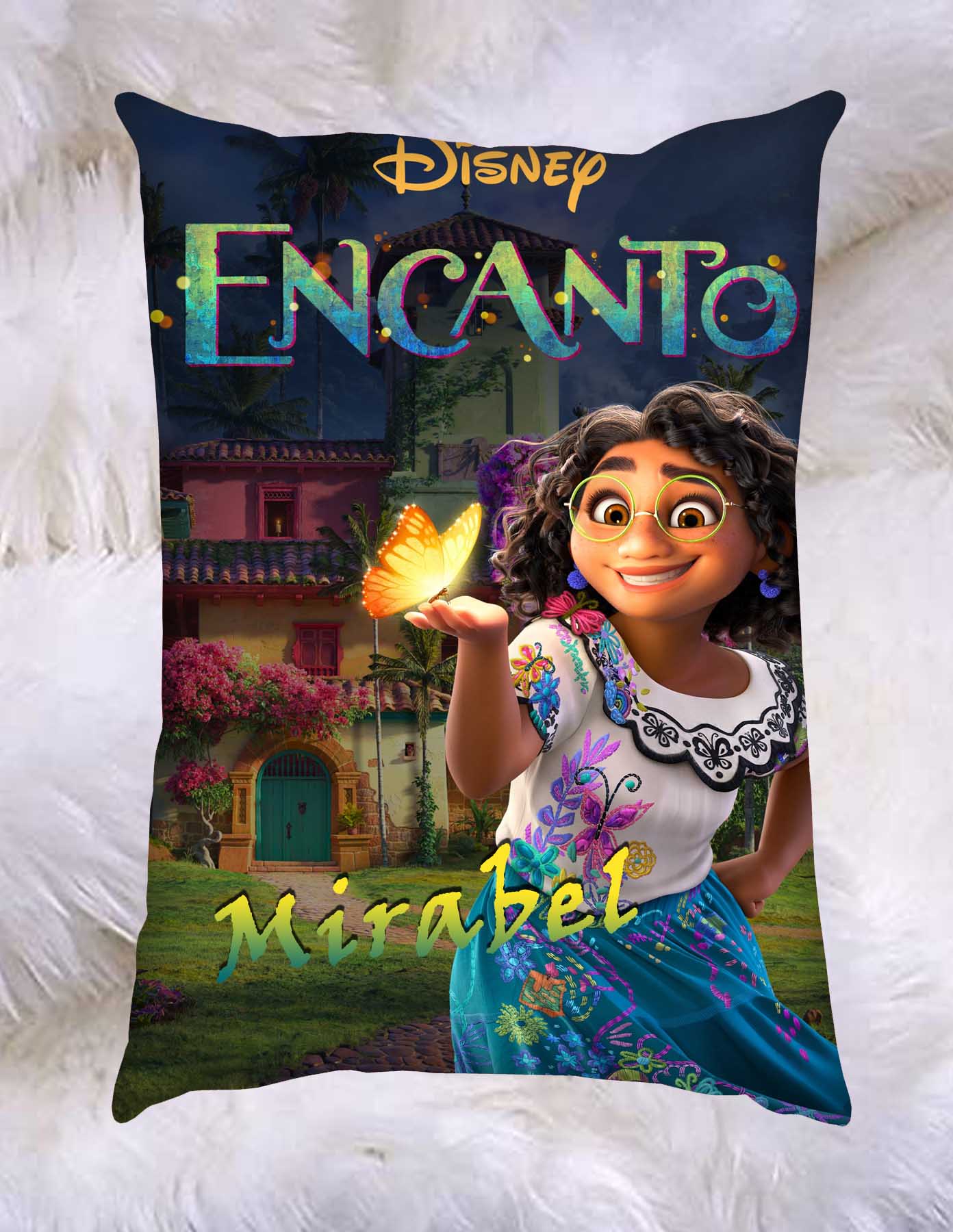 Disney's Encanto Beauty and Brawn Pillow