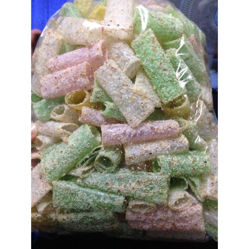 2kg bánh tráng nhiều màu trộn phô mai ngon
