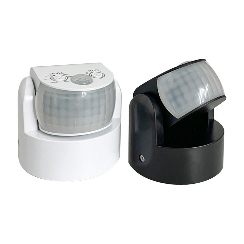 MAGIC Double Probe PIR Infrared Motion Sensor Rotating Timer Switch Motion Detector Adjustable Waterproof Movement Light Switch Body Infrared Detector