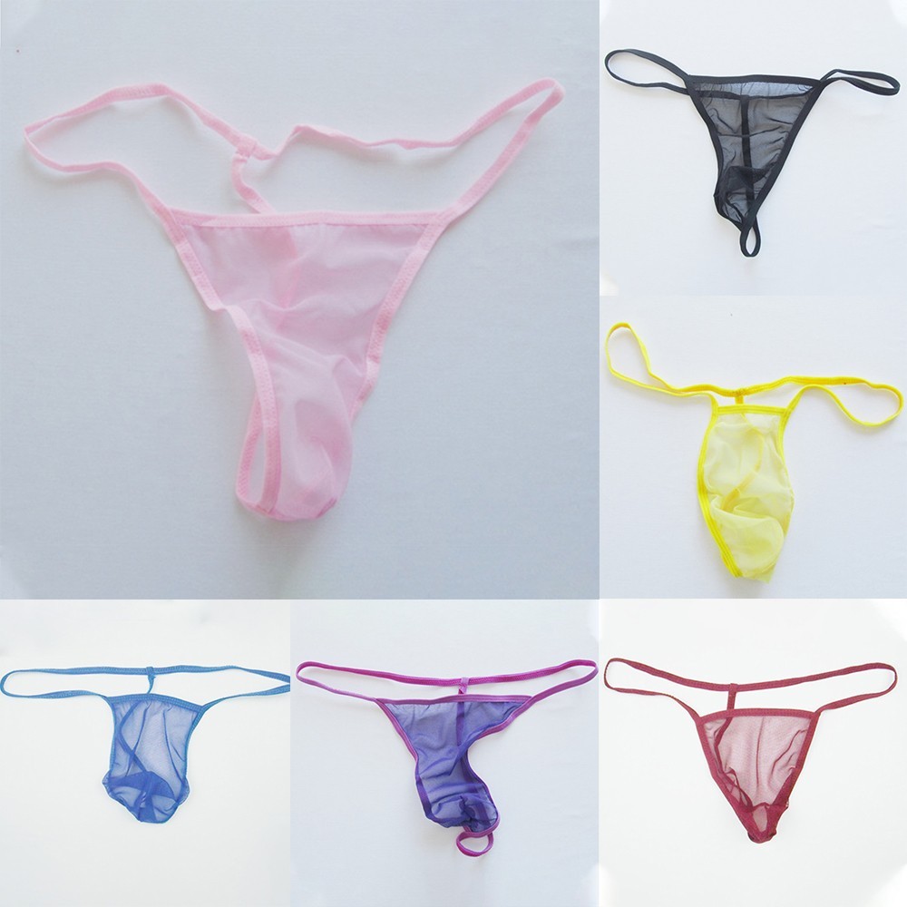 【YOUWORTH】 G Strings Underwear Liquid Comfortable Fashion Micro See-through Stretch