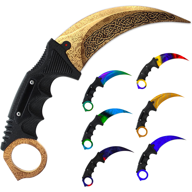 For CS GO Knife Personality Car Stickers and Decal Waterproof Laptop ...