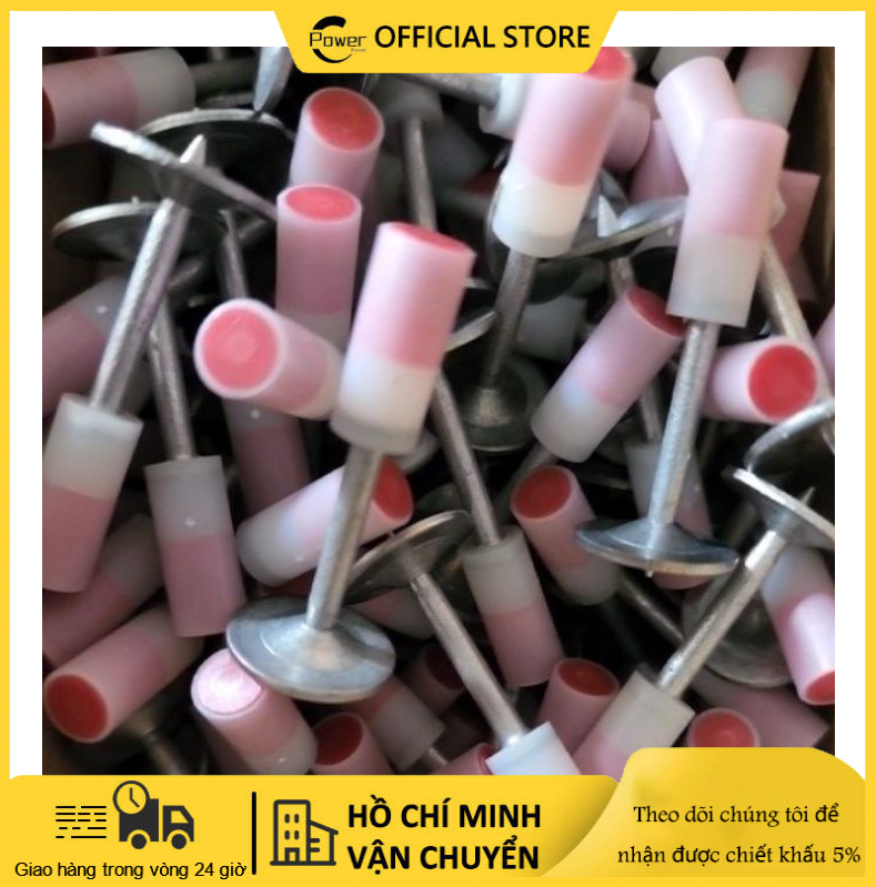 Hộp 100/ 200 đinh dùng cho súng bắn đinh bê tông, đinh chuyên dùng cho máy bắn đinh mini, đinh bê tông