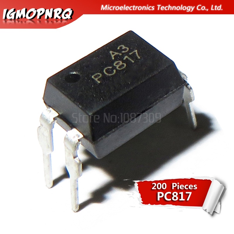 200pcs PC817 EL817 817 DIP-4 photoelectric coupler 100% new original quality assurance integrated circuit