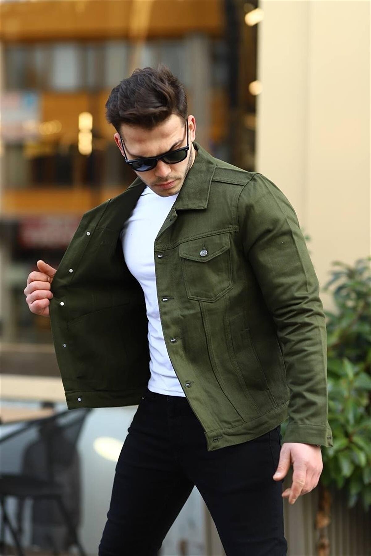 Men%E2%80%99s%20Olive%20Green%20Denim%20Jacket%20-%20Outdoor-Ready%20Style%20By%20Knockout%20Denims%20-%20Image%204