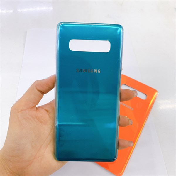 Nắp lưng Samsung S10+ / mặt lưng che pin S10 plus linh kiện chuẩn, hàng đẹp.