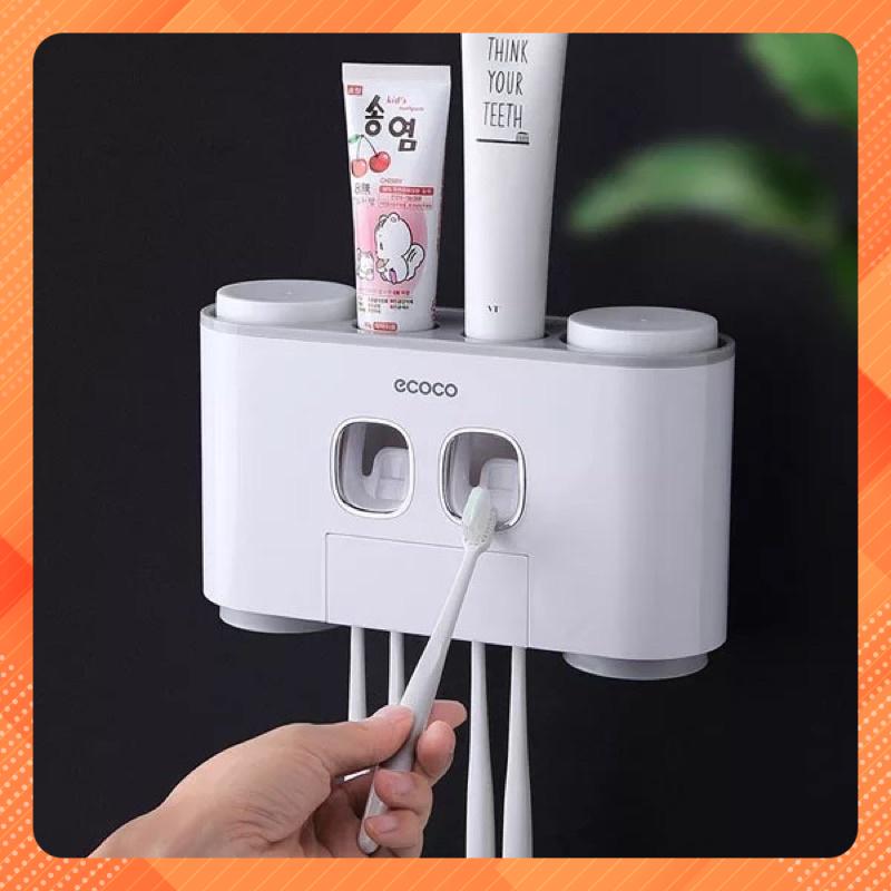 Bộ Nhả Kem Đánh Răng Tự Động Cao Cấp Ecoco