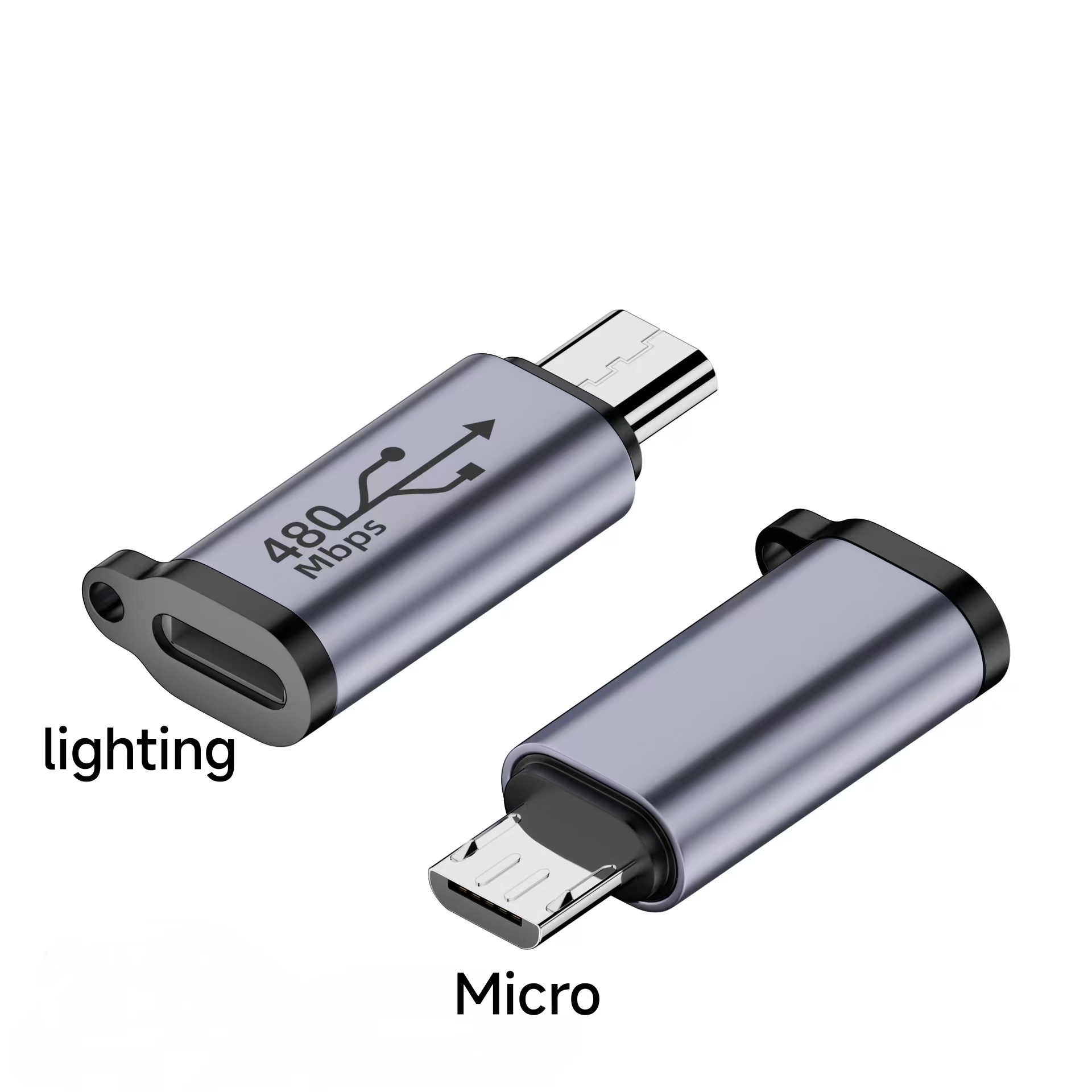 Charging Data Transmission Adapter for iPhone Android Phone Switch To Type-C Lighting compatible for Cellphone Adapter USB C Micro USB Plugs Transfer Converte