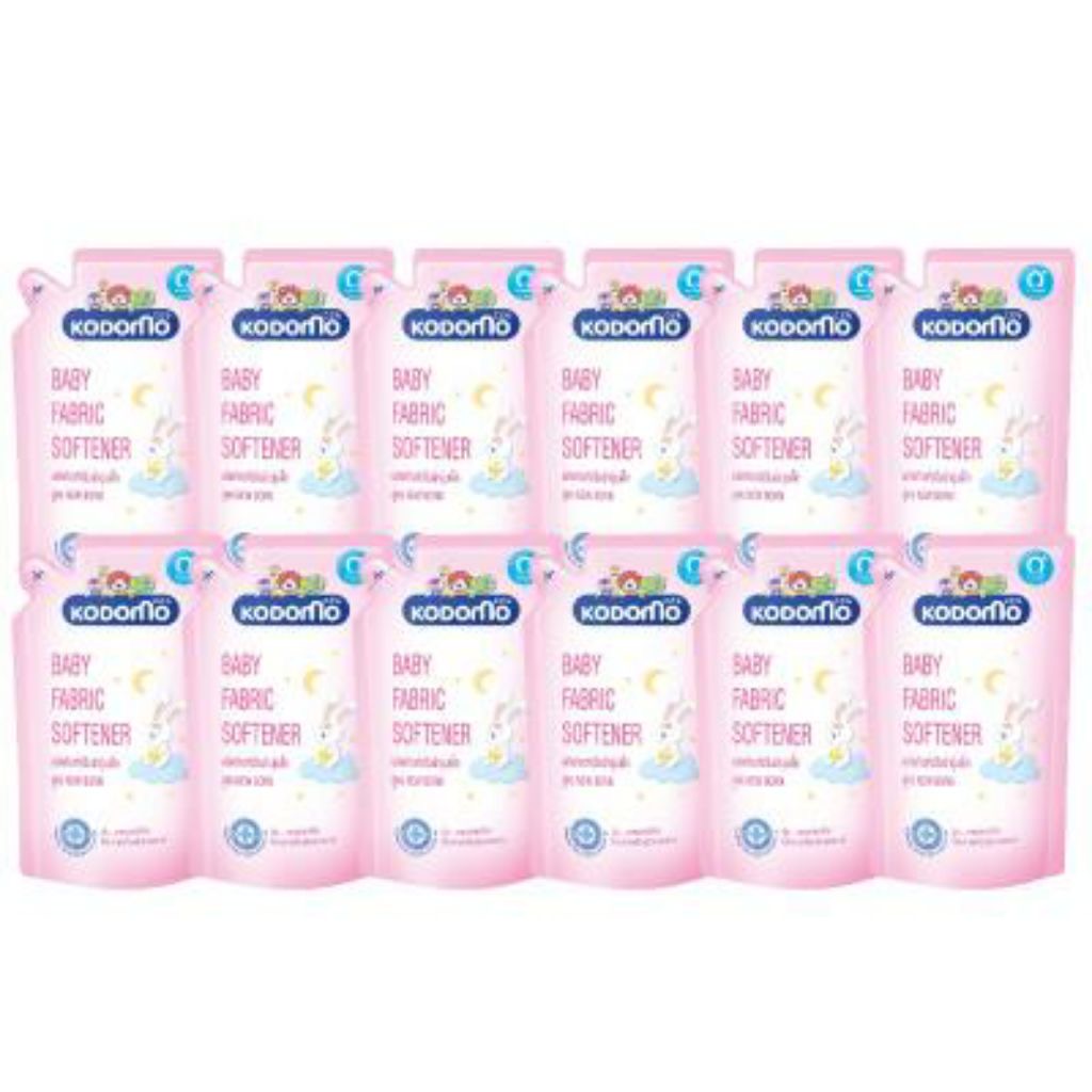 Kodomo Baby Fabric Softener NEW BORN Refill 600ml x 12 Pack's Lazada