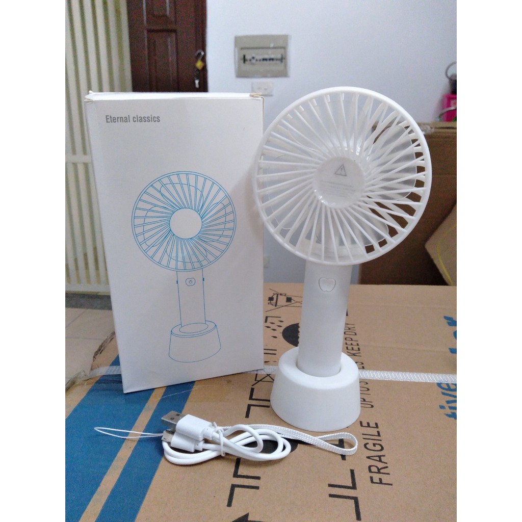 QUẠT CẦM TAY MINI TÍCH ĐIỆN/( CAM KẾT HÀNG CHẤT LƯỢNG, GIÓ MẠNH)