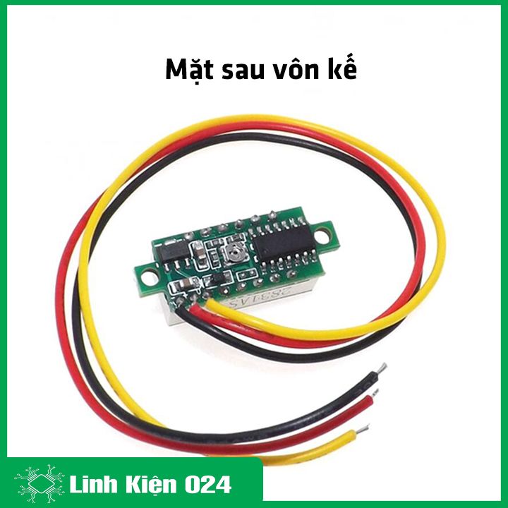 Vôn kế điện tử 0.28Inch dải đo điện áp 0-100VDC
