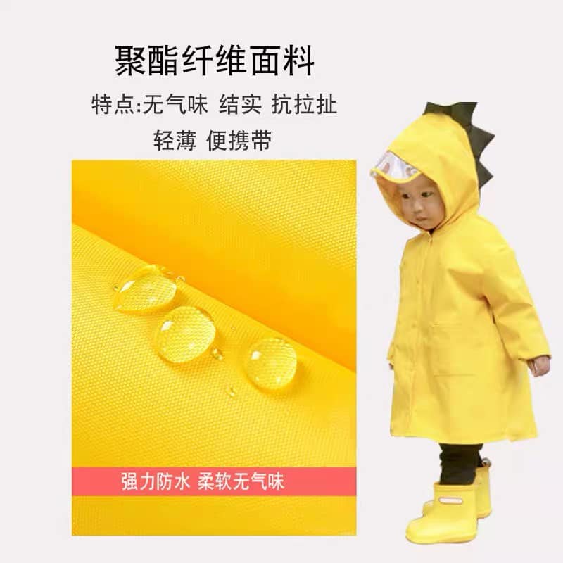 Áo Mưa Khủng Long Cho Bé