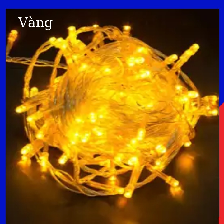 Dây Đèn Led Chớp (Nháy) Trang Trí Noel & Tết - 5M