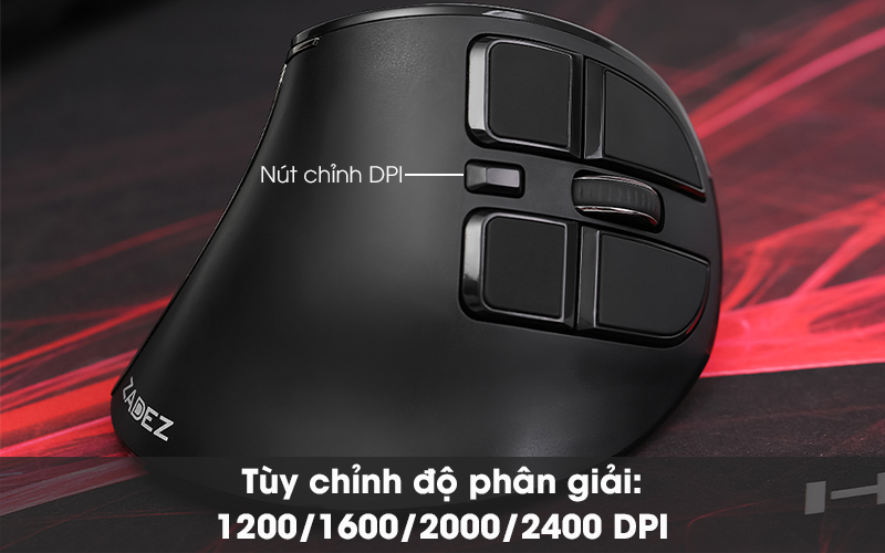 Chuột Bluetooth Zadez M398 Đen