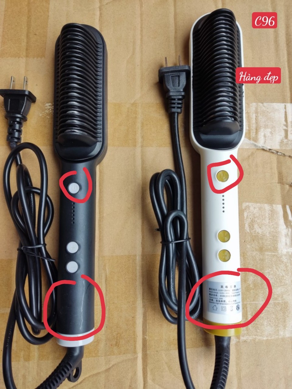 Lược Điện Chải Thẳng Tóc , tạo kiểu tóc đơn giản phong cách hàn quốc (có sỉ giá siêu rẻ)