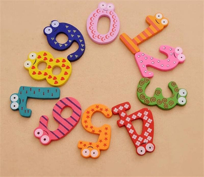 BỘ GHÉP SỐ BẰNG GỖ CÓ NAM CHÂM