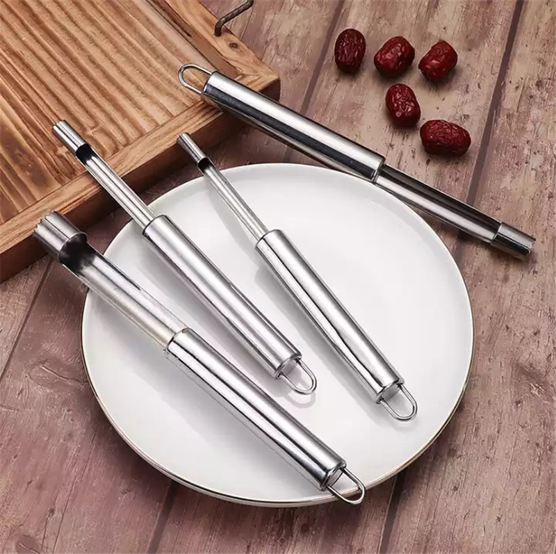 Jujube pit removal tool, red jujube pit removal tool, multifunctional stainless steel, digging hawthorn household jujube milk jujube pit removal tool