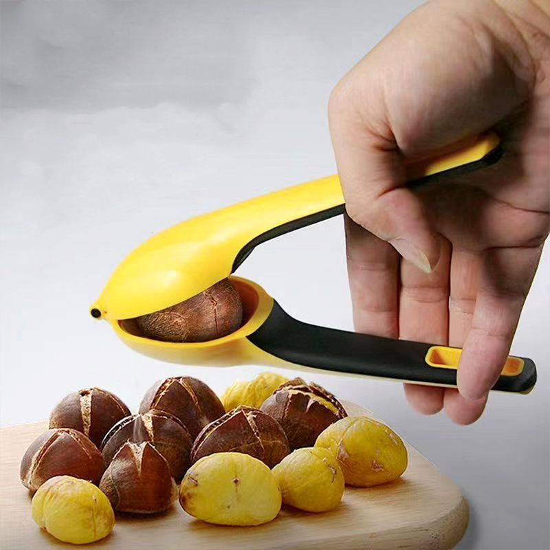 Chestnut Opener,Nutcracker Chestnut Clip,Chestnut Cutter Tool Opener,Nut Cracker Sheller Walnut Pliers,Nut Opener Nut Knife,Kitchen Tools,Kitchen Tools Dried Fruit Opener