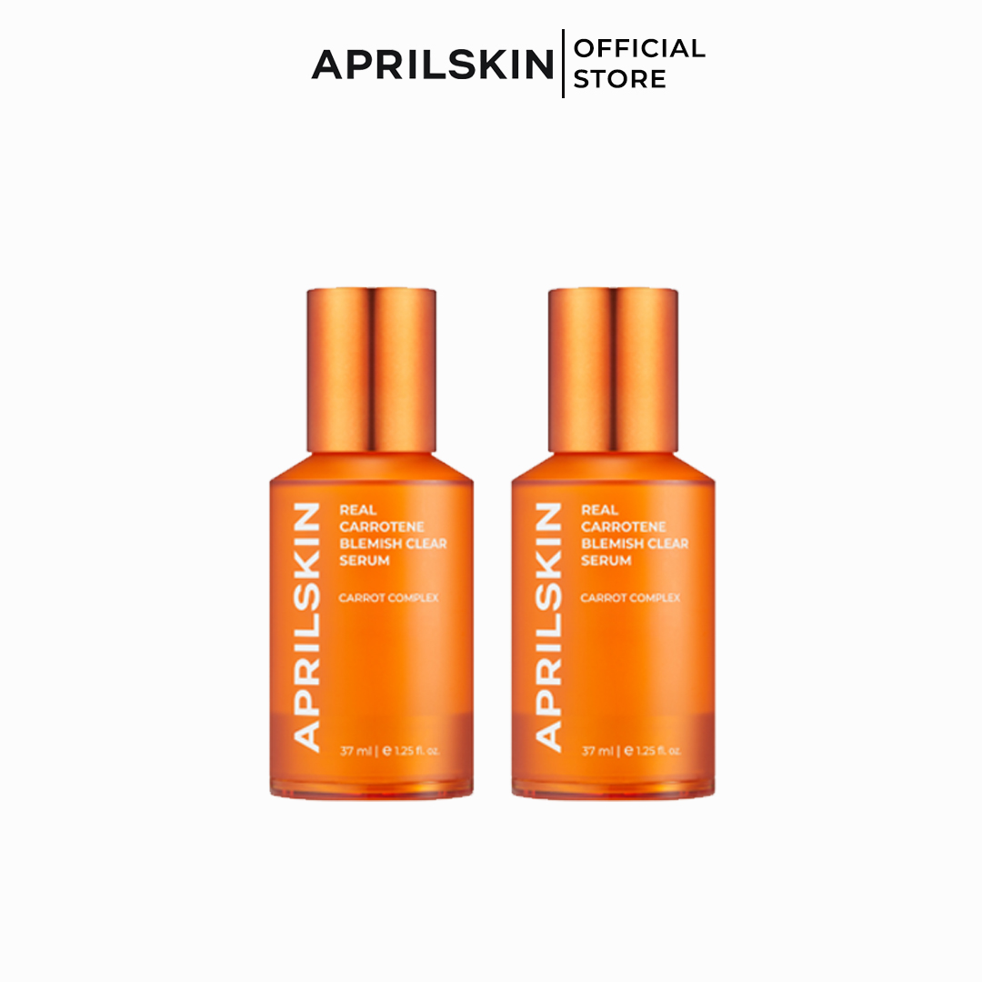 Combo Tinh chất dưỡng Cà Rốt Aprilskin (02 Tinh chất dưỡng Carrotene Blemish Serum)