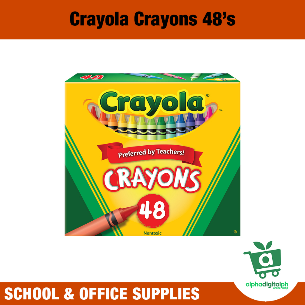 Crayola Crayons 48's Per Pack Original | Lazada PH