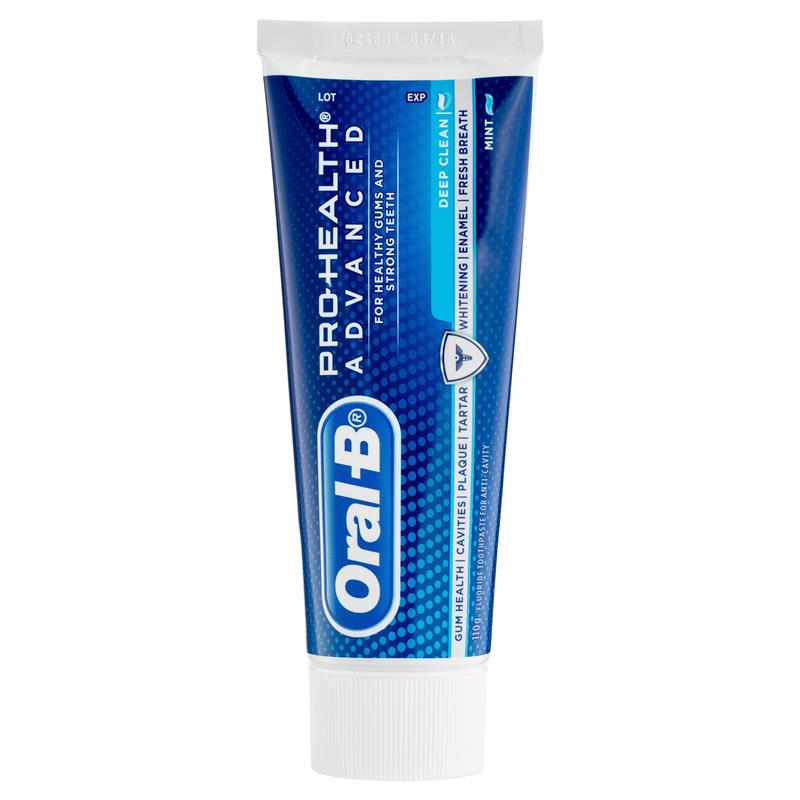 oral b professional care toothpaste