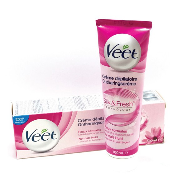 [Sỉ-Rẻ] Kem Tẩy Lông VEET Silk Fresh Tuýp 100g - KB237 [Lẻ-Sỉ]