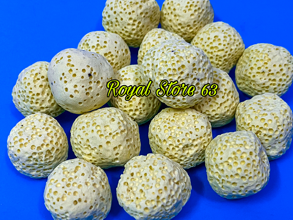 Sứ lọc vật liệu lọc cho bể cá cảnh (Sứ bi vàng)
